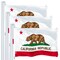 California CA State Flag 3x5 Ft 3-Pack 150D Printed Polyester By G128